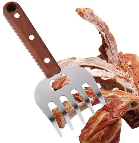 Forchio Di Trobbio Del Cibo - Arghi Shredder Ceatura in Acciaio Aussione Ergomici, Strumento Di Coucina Due Duro | Insensare Forchetta Da Cucina, per Barbecue per Pollo Di Carne Di Carne Di