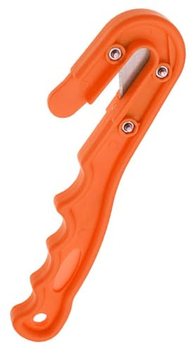 Ronyme Coltello da Taglio di Emergenza Multifunzionale per Immersioni subacquee, Strumento da Taglio per Immersioni subacquee, Snorkeling e Pesca, Orangina