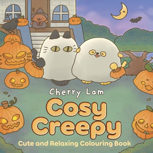 Cosy Creepy: Cute and Relaxing Colouring Book (Cosy Colouring, 2)