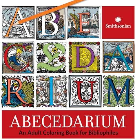 Abecedarium: An Adult Coloring Book for Bibliophiles