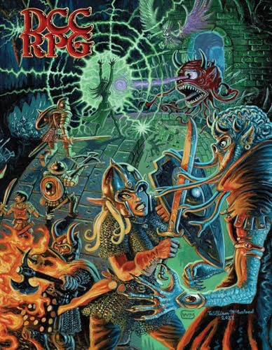 Dungeon Crawl Classics Core Rulebook - William McAusland Cover