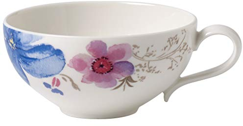 Villeroy & Boch Mariefleur Tazza da Tè, 240 ml, Altezza 5 cm, Porcellana Premium, Gris