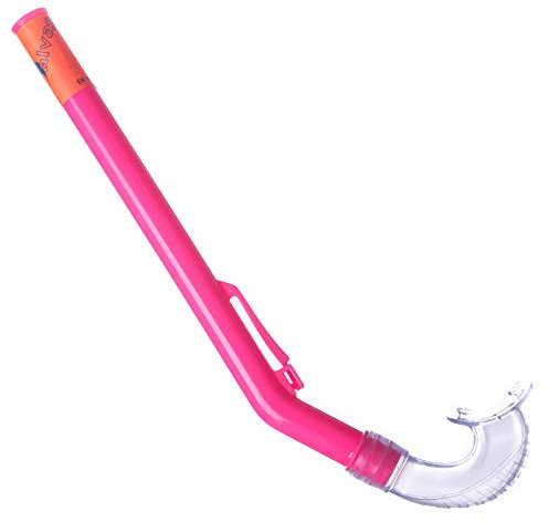 Salvas Kinder Schnorchel Kid SILFLEX Tauchen Schwimmen Klassisch TPE pink