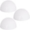 Deuba Lampade a sfera da giardino led 3X luci solari esterno senza fili sensore crepuscolare resistenti alle intemperie
