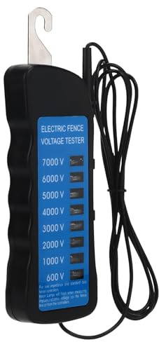 7KV spänningsprovare, köldbeständig, vattentät, elektrisk stängseltestare 8 ljus, lågimpedans för bruk på gården;