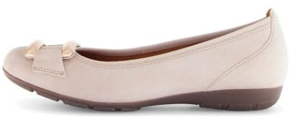 Gabor Raven Womens Ballet Pumps 7.5 UK Rouge Suede