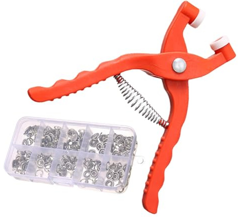 Kit de botones a presión de metal,Kit de cierre a presión - Juego de alicates para sujetar botones y broches de costura,Kit de botones a presión multiusos para ropa de muñecas, camisas, mochilas, somb