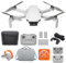 DJI Mini 4K Fly More Combo mit Vielseitiges Zubehör, Drohne mit 4K UHD Kamera, Unter 249 g, 3-Achsen Gimbal Stabilisierung, 10 km Videoübertragung, Autom Rückkehr, 3 Akkus für 93 min Flugzeit, C0,
