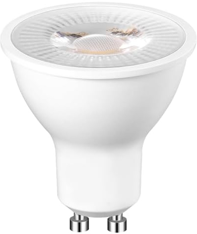 FEMILA GU10 LED Bulb 5W, 4000K Cool White 360 Lumens, Non-Dimmable GU10 Bulb Replacement for Track Lighting, 4FGU10-4K