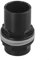 BlesConi Passe Paroi Raccord Fileté En PVC Pour Entrée De Réservoir D'aquarium Avec Joint D'étanchéité (40 mm)