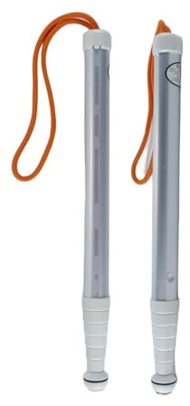 Hoite Bastón Telescópico Para Personas Ciegas Con Cinta Reflectante, Antideslizante Y Resistente a Los Golpes, Ideal Para Personas Con Discapacidad Visual.