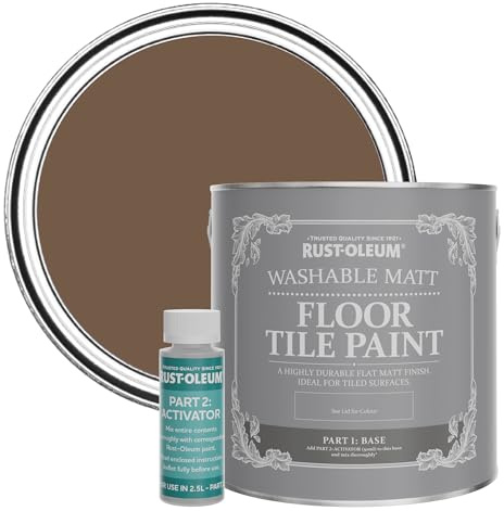 Rust-Oleum Washable Matt Floor Tile Paint - Chester 2.5L