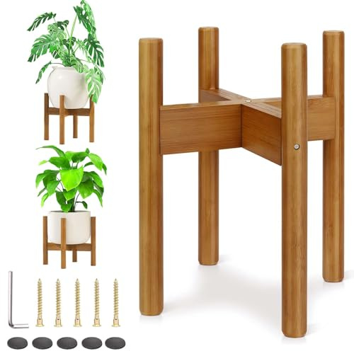 FZYCOM Support pour Plantes Intérieur, Support Pot de Fleur Durable, Porte Plante Intérieur Extérieur, Cache Pot sur Pied, Tabouret Plante pour Balcon Jardin Moderne, Décoration de Maison Moderne