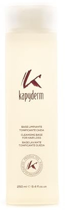 KAPYDERM Champú Anticaída que fortalece el cabello frágil y fino nutre y estimula el cuero cabelludo en la alopecia estacional o androgenética aportando densidad y vitalidad 250ml