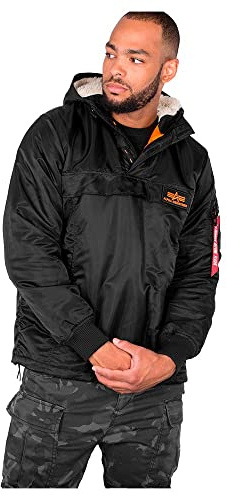 Alpha Industries HPO Anorak Uomo Black