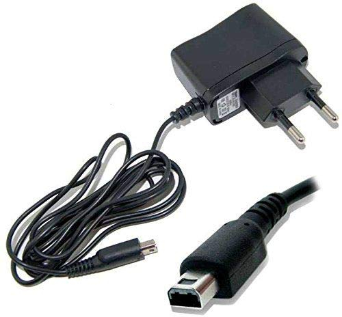 CABLEPELADO Chargeur USB compatible avec consoles 3DS/3DS XL/2DS/2DS XL/DSi/DSi XL/New 3DS | Source d'alimentation adaptateur secteur | Couleur noire