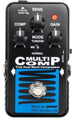 EBS MultiComp Blue Label - Bass Effektpedal