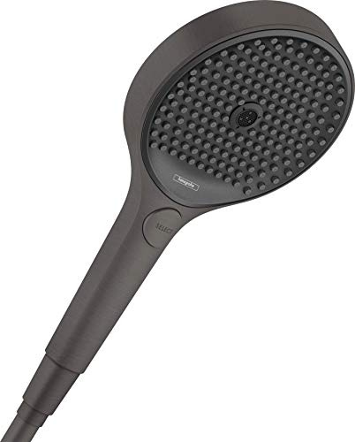 hansgrohe Duschmunstycke Rainfinity regndusch (130 mm, 3 stråltyper) borstad svart krom