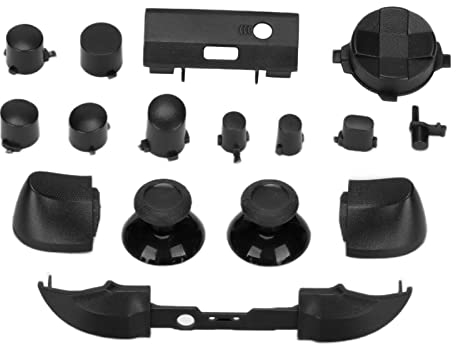 Annadue Ensemble Complet de Boutons pour Series, Dpad Bumpers Boutons de Déclenchement RT LT RB LB ABXY Boutons Kit de Réparation de Bouton de Remplacement pour Series X & S(Le