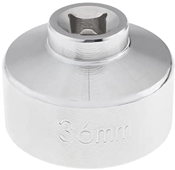 Chiave a bussola per filtro dell'olio compatibile con mini e altri veicoli Strumento di rimozione del tappo del filtro del carburante 36 mm Metrico Rimuovere
