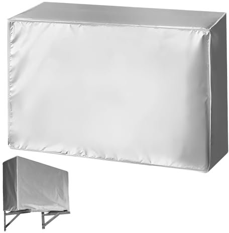 Funda para Aire Acondicionado Exterior Protector, 86 x 32 x 56 cm, Impermeable y Antipolvo, Cubierta Resistente al Sol y a la Intemperie, para Protección Duradera