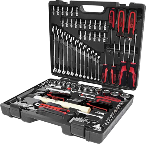 KS Tools 918.0797 1/4 - 1/2 CHROMEplus Universal-Werkzeug-Satz, 97-tlg. Hochglanz Verchromt