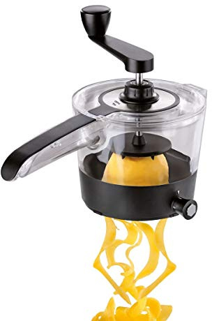 GEFU Spiralfix® Spiralschneider ‎Schwarz 30 x 24.5 x 16 cm