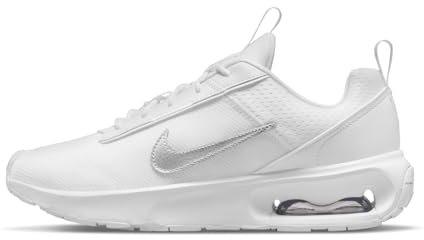 NIKE Damen Air Max INTRLK Lite Sneaker, White Metallic Silver White, 40.5 EU