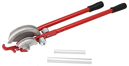Lfhelper Manueller Rohrbieger 2-in-1 Biegezange 0-180 Grad Rohrbieger Rohrbiegegerät 15mm/22mm Handbieger Biegemaschine Kupferrohr-Biegewerkzeuge für Rohre aus Kupfer, Messing, Aluminium