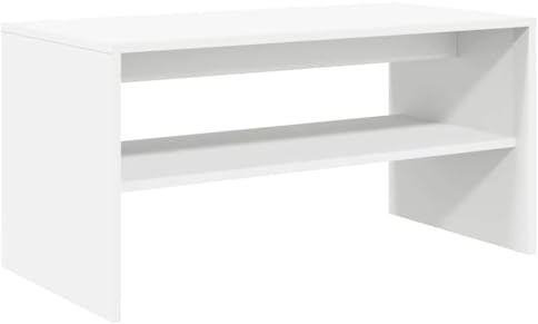 vidaXL TV-Schrank Weiß 60x40x40 cm Holzwerkstoff, TV-Möbel, Fernsehtisch, Medienschrank, Fernsehschrank, TV-Konsole, TV-Bank, TV-Regal