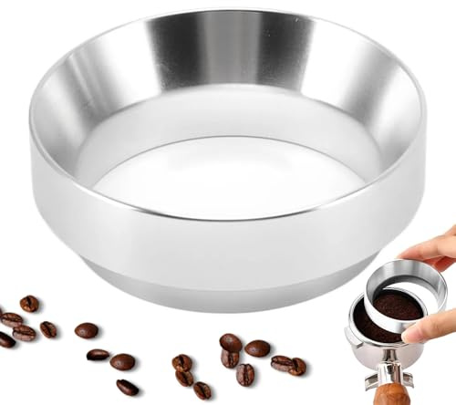 51mm Dosing Funnel, Magnetic Espresso Dosing Funnel for Aluminum Alloy Espresso Portafilter Coffee Dosing Ring, Coffee Machine Accessories for Barista Home Cafés