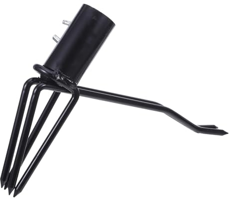 Kisangel Accessorio per Diserbatrice Verticale in Metallo Resistente, Testa di Gancio Sostitutiva per Estirpatore di Erbacce da Giardino Attacco, Strumento Salva-Schiena per Rimozione