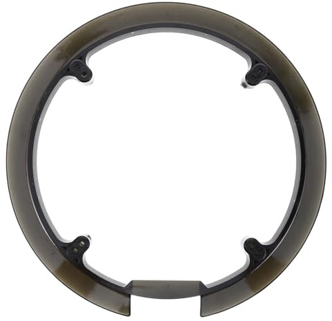 Veemoon Protection de Plateau de Chaîne en Résine Robuste pour Vélo VTT 42-44 Dents Protège-chaîne Souple pour Pédalier de Vélo Sportif Anti-Chocs et Abrasion