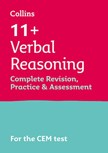 11+ Verbal Reasoning Complete Revision, Practice & Assessment for CEM: For the 2026 CEM Tests (Collins 11+ Practice)