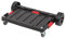 Toolbrothers RHINO XXL mobiler Transportroller ECO Standard Rollbrett mit Schwenkrädern aus Metall und Bremse