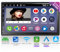 [ 4G LTE] Doppel Din Radio Android Auto, RevcarX Eingebautes 4G+64G Wireless Carplay Android Auto, 7 Zoll QLED Touch Display DAB+ Radio, 2.4/5Ghz WiFi/BT/USB Tethering (LTE 4+64G)