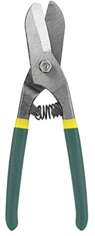 ANGGREK Metal Shears, Comfort Grip, Superior Strength, Precision Vane/Wing, Multi-Purpose Functionality, Wide Range of Sizes, Heavy Duty Straight Metal Shears with Forged Blades and (12 inches)