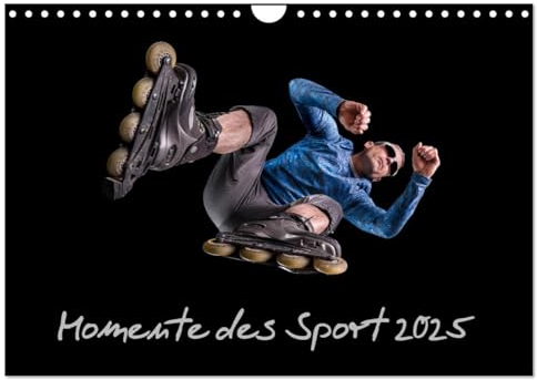 Momente des Sport (Wandkalender 2025 DIN A4 quer), CALVENDO Monatskalender