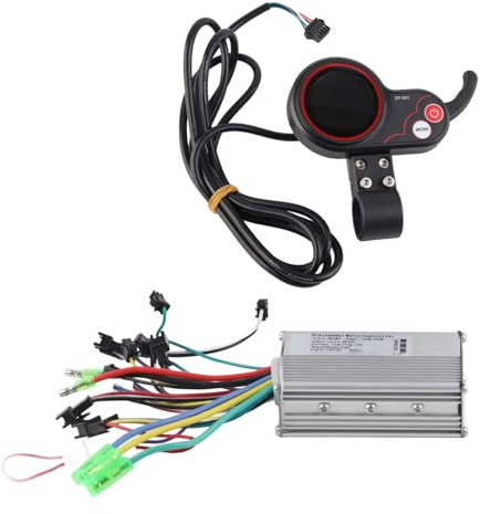 E Scooter Controller 48V 500W, Controller 36V 250W Mit Display,E Scooter Controller 36V,E Scooter Display Ersatz,E Bike Controller Kit 36V,Geschwinditsregler,Büenloser Motorregler