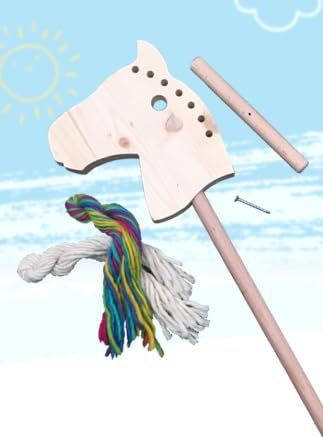 Jamso Design | DIY Steckenpferd Hobby Horse Holzpferd selbst gestalten basteln