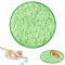 MplehDa 2 In 1 Simuliertes Interaktives Jagdkatzenspielzeug, Jagd Katze Matte Spielzeug, Simuliertes Interaktives Katzenball, Interaktives Katzenspielzeug Ball Matte Spielmatte für Katzen,