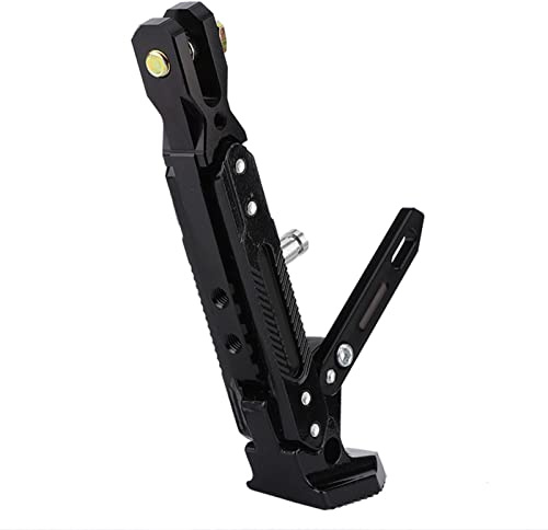 Béquille Universelle Réglable en Alliage D'aluminium pour Moto, Support Latéral pour Trépied