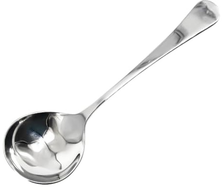 MUELODSIC Cucchiaio da in Acciaio Inossidabile e da Degustazione per Dessert e Tè Resistente e Adatto Casa Bar e Ristoranti