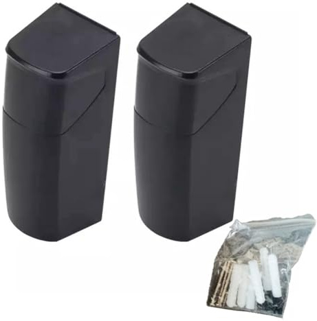 Puthernm Rivelatore Sensore A Infrarossi Sensore Cancello Allarme A Infrarossi Metallo+PVC 1 Set