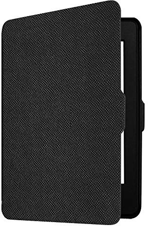 Fintie Slimshell Case for 6 Kindle Paperwhite 2012-2017 (Model No. EY21 & DP75SDI) - Lightweight Protective Cover with Auto Sleep/Wake (Not Fit Paperwhite 10th & 11th Gen), Black