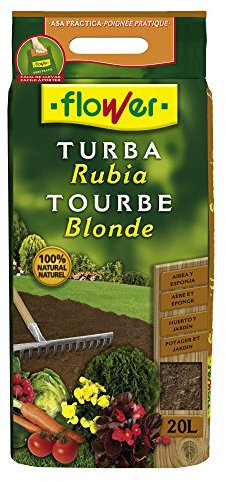 Flower 80081 – substrato Tourbe Blonde, 30 x 5 x 55 cm, Couleur Marron