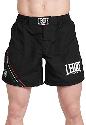 LEONE 1947, Basic Pantaloncino MMA Unisex Adulto Nero AB958
