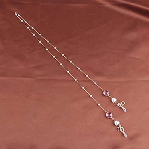 Brillenkette Vintage Strass Perlenkette Kettenriemen Zum Aufhängen Am Hals Brillenhalter Seil Für Frauen Brillenband A7