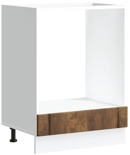 XHNIFBN Lucca - Armadio per forno a microonde, 60 × 46 × 81,5 cm, con piedini regolabili, piccola cucina