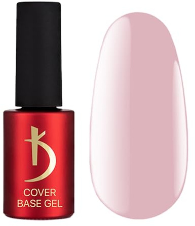 Kodi Professional Pro Cover Base Nude Sin HEMA – Base Coat de Refuerzo Profesional – Alta Cobertura Efecto Camuflaje para Uñas Irregulares Soak Off UV/LED # 41-7ml